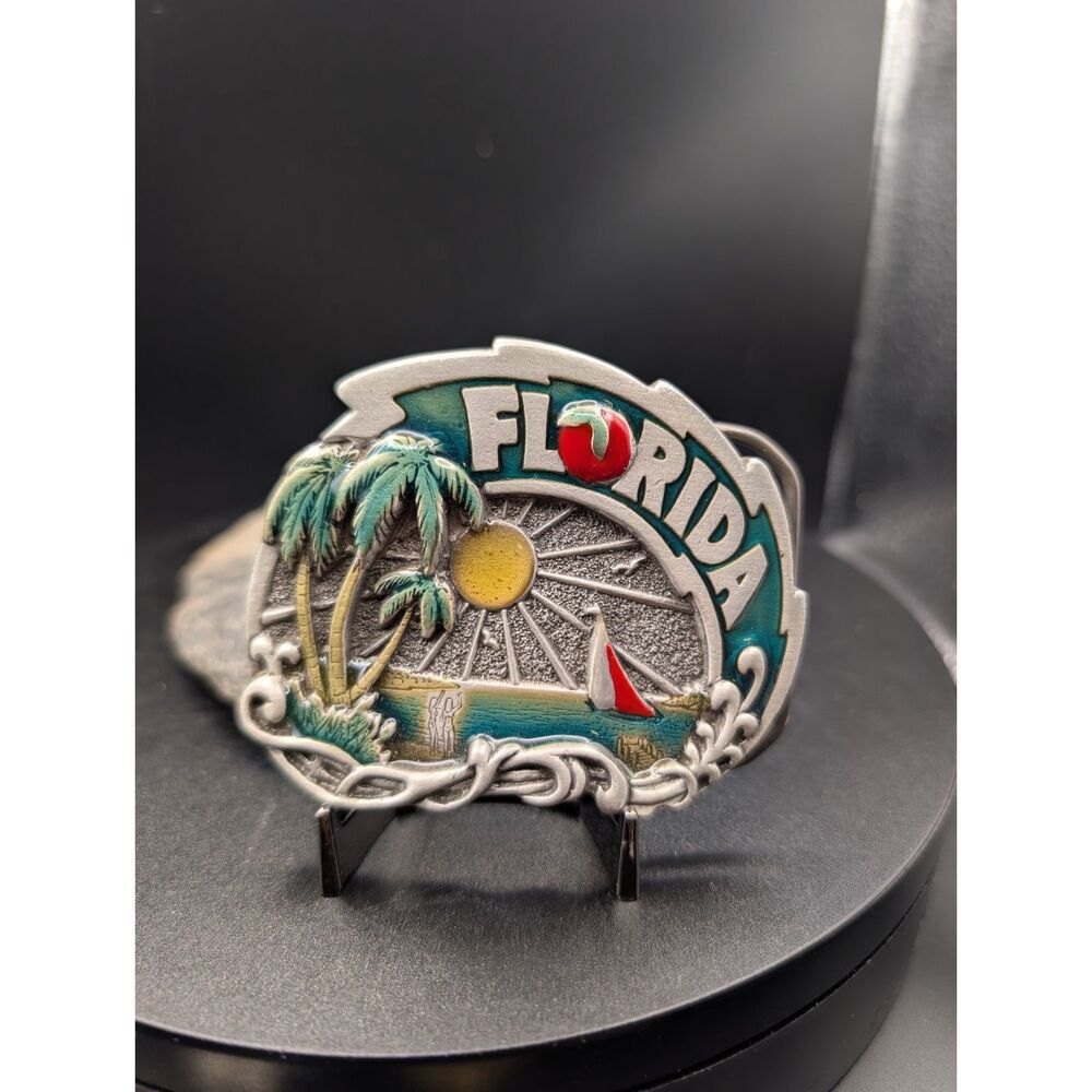 1980 Great American Buckle Co. • Florida Belt Buckle • Serial #147